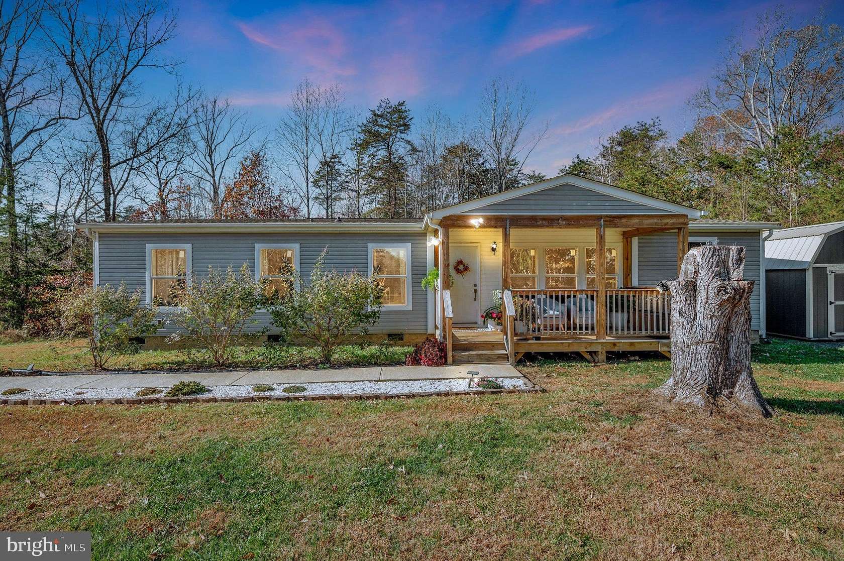 6.26 Acres of Land with Home for Sale in Rhoadesville, Virginia