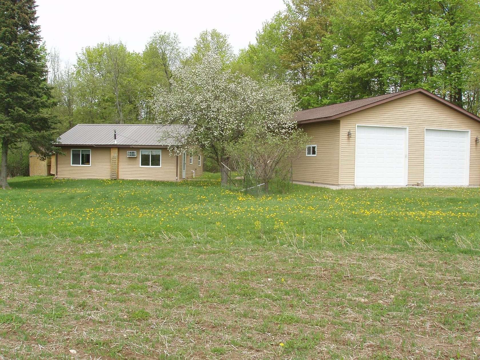 41 Acres of Recreational Land with Home for Sale in Catawba, Wisconsin