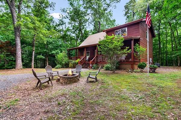 2.45 Acres of Land with Home for Sale in Mineral Bluff, Georgia