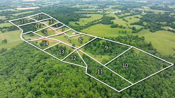 9.5 Acres of Residential Land for Sale in Gallatin, Tennessee