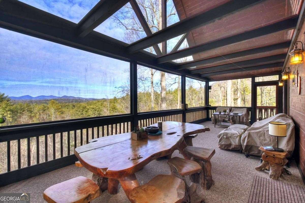 3.64 Acres of Land with Home for Sale in Mineral Bluff, Georgia