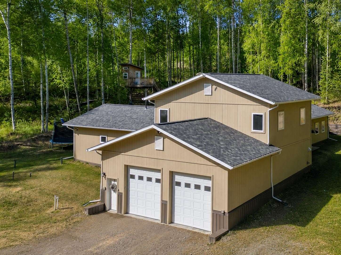 4 Acres of Land with Home for Sale in Fairbanks, Alaska