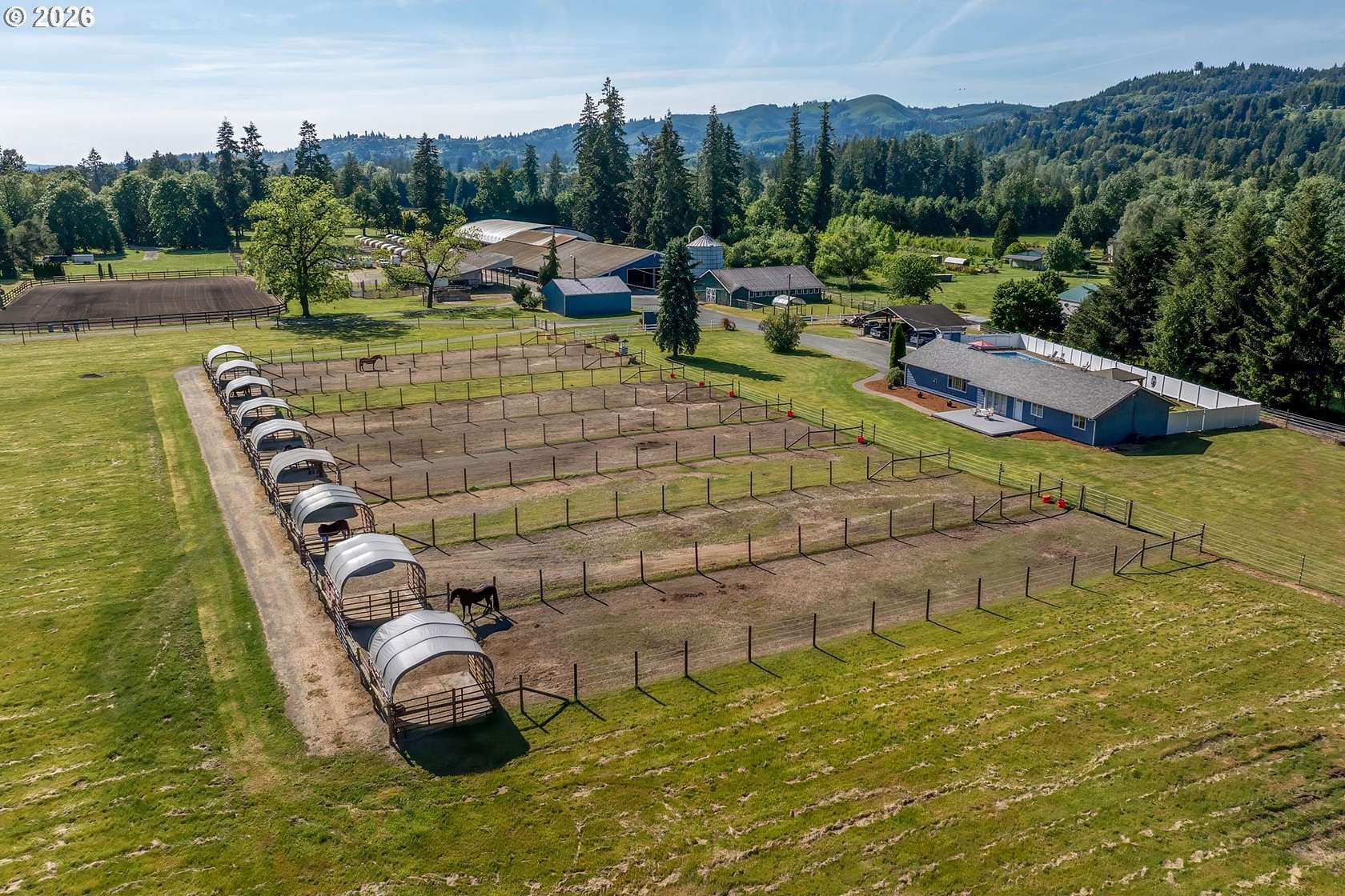 16.8 Acres of Land with Home for Sale in Woodland, Washington