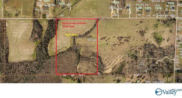 26.7 Acres of Recreational & Residential Land for Sale in Athens, Alabama