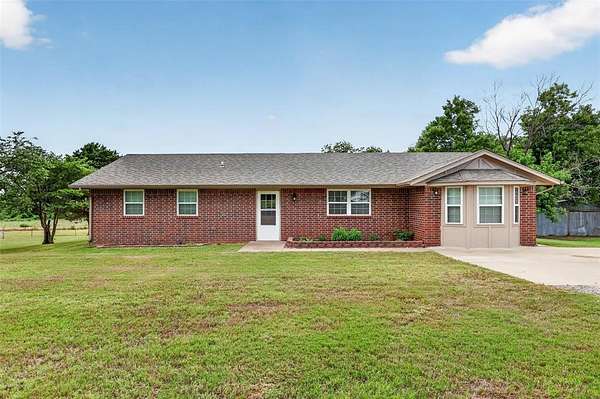 2.5 Acres of Land with Home for Sale in Chandler, Oklahoma