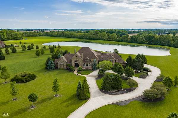 13 Acres of Land with Home for Sale in Noblesville, Indiana