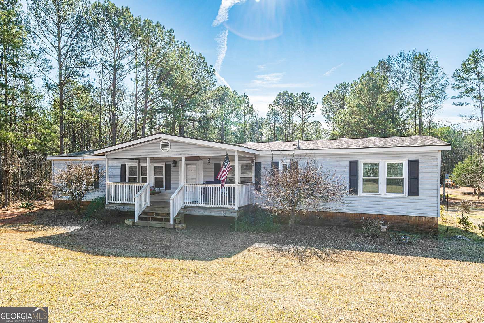 12.4 Acres of Recreational Land with Home for Sale in Forsyth, Georgia