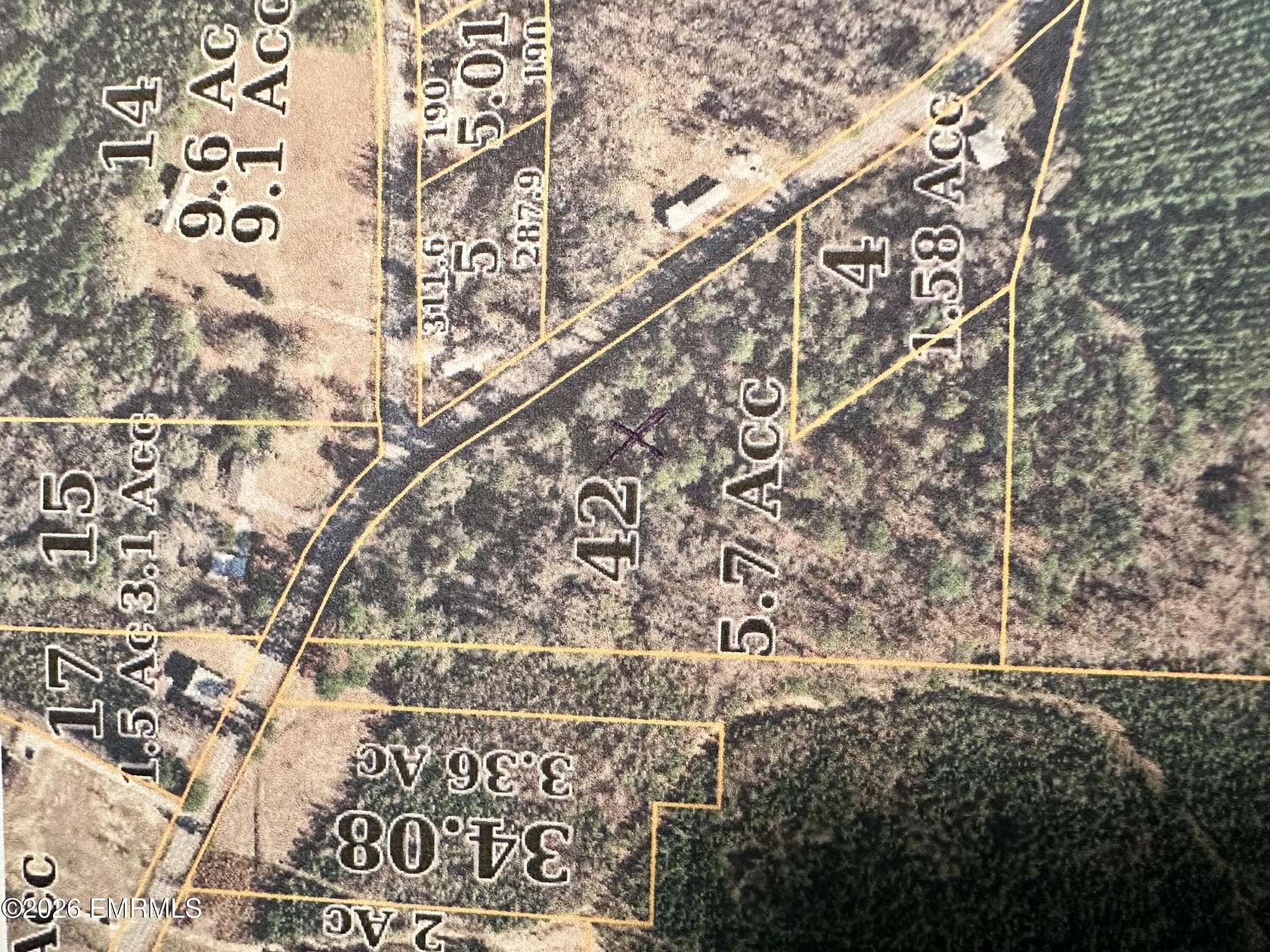 5.7 Acres of Residential Land for Sale in Meridian, Mississippi