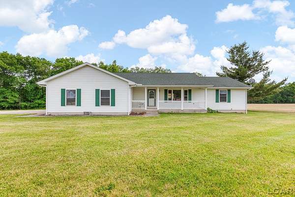 2 Acres of Land with Home for Sale in Hudson, Michigan