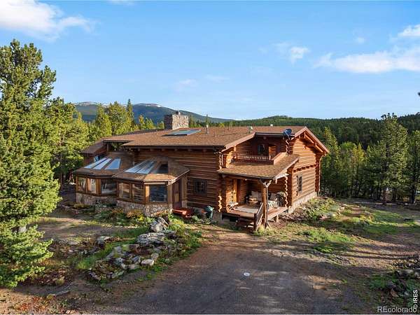 21.3 Acres of Recreational Land with Home for Sale in Nederland, Colorado