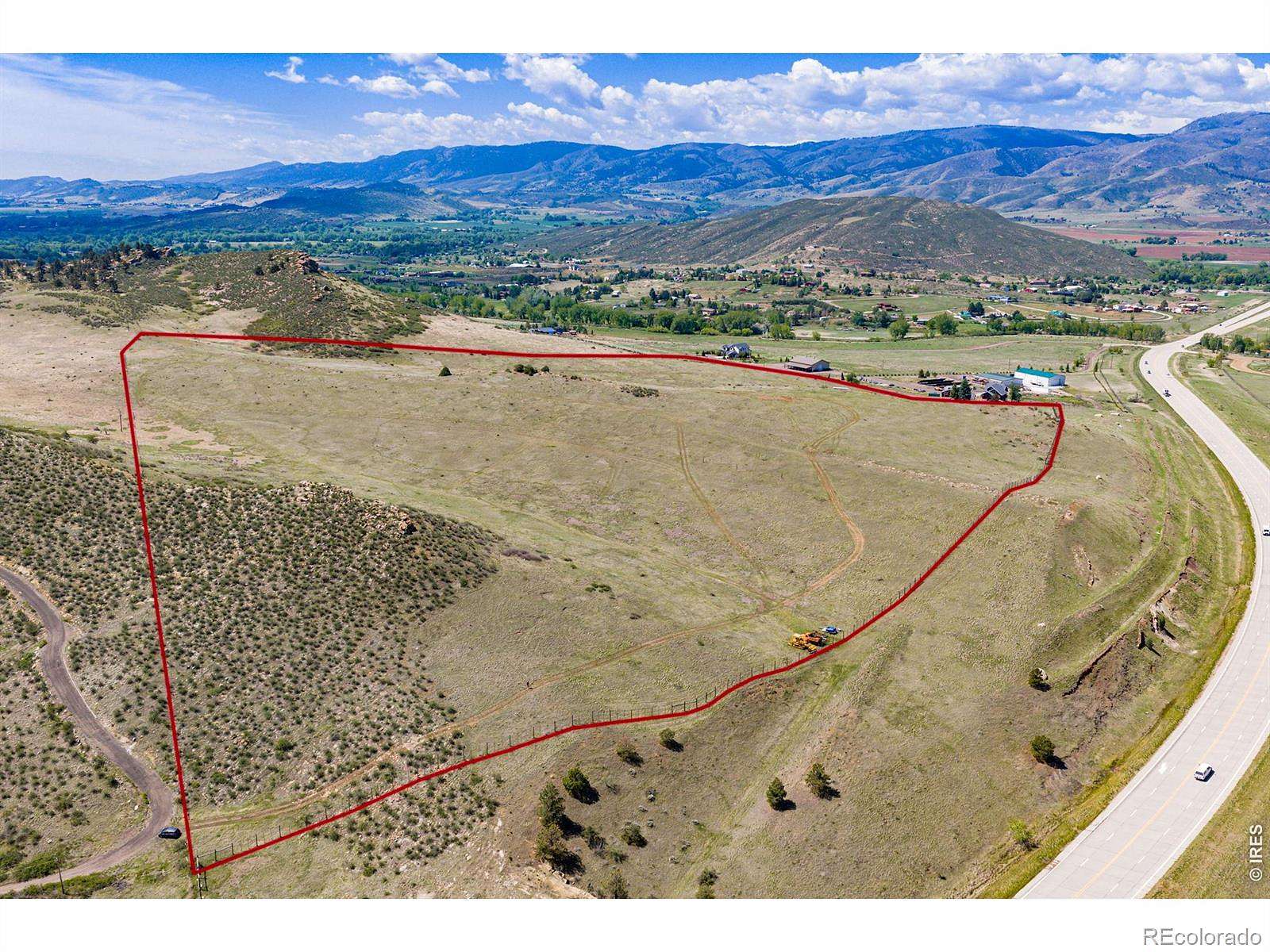 34.3 Acres of Land for Sale in Laporte, Colorado
