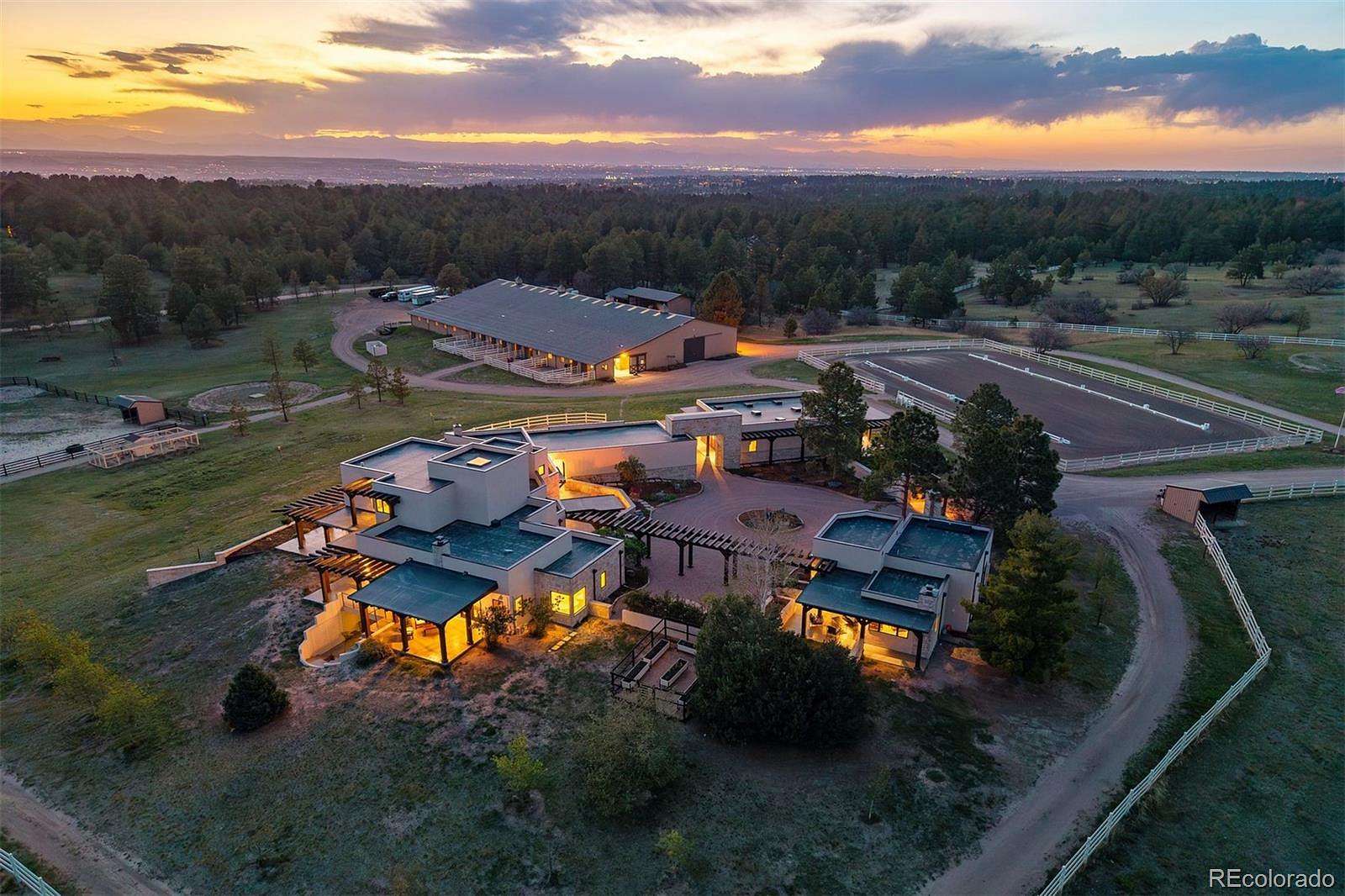 40 Acres of Agricultural Land with Home for Sale in Parker, Colorado