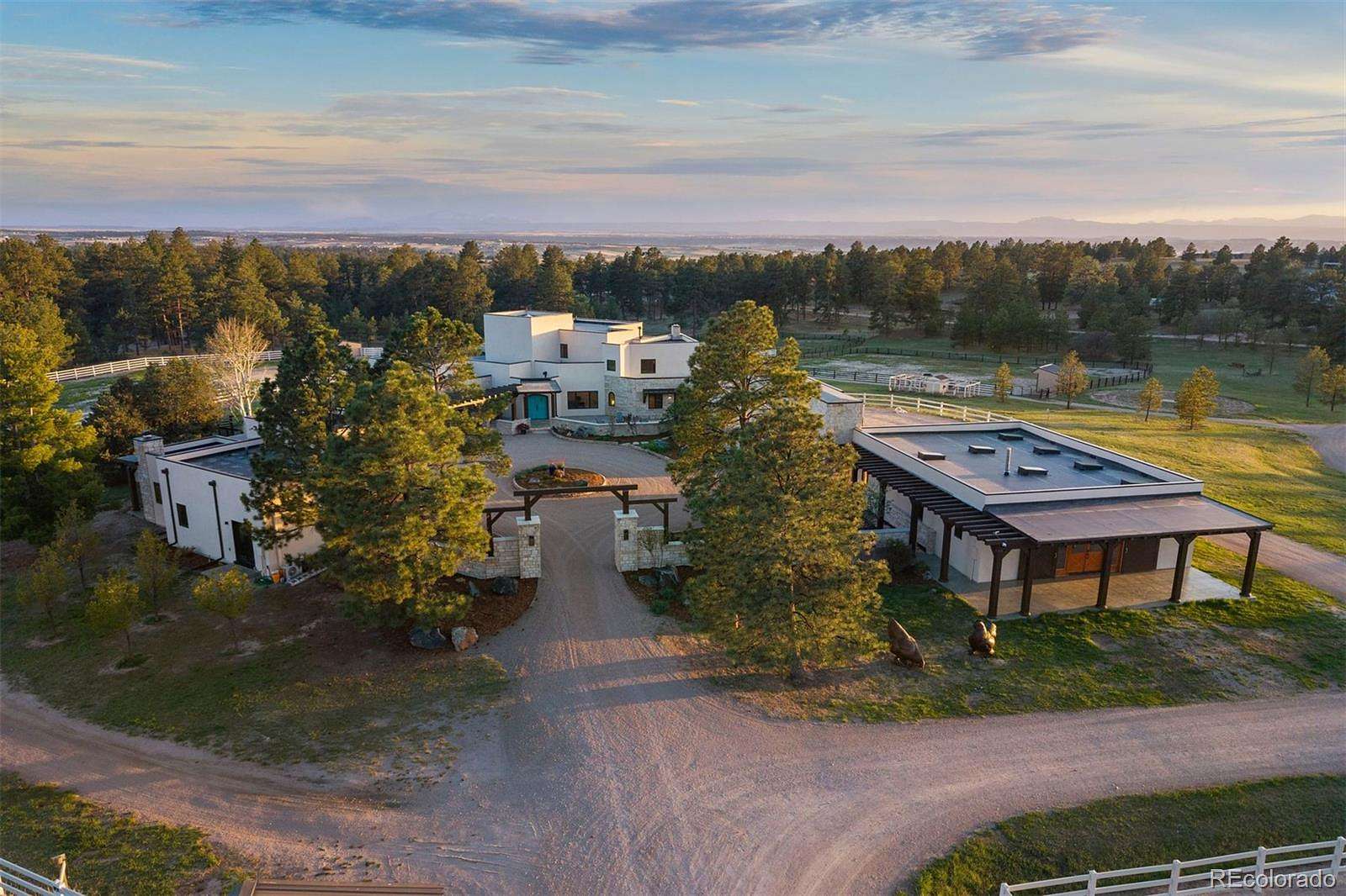 40 Acres of Agricultural Land with Home for Sale in Parker, Colorado