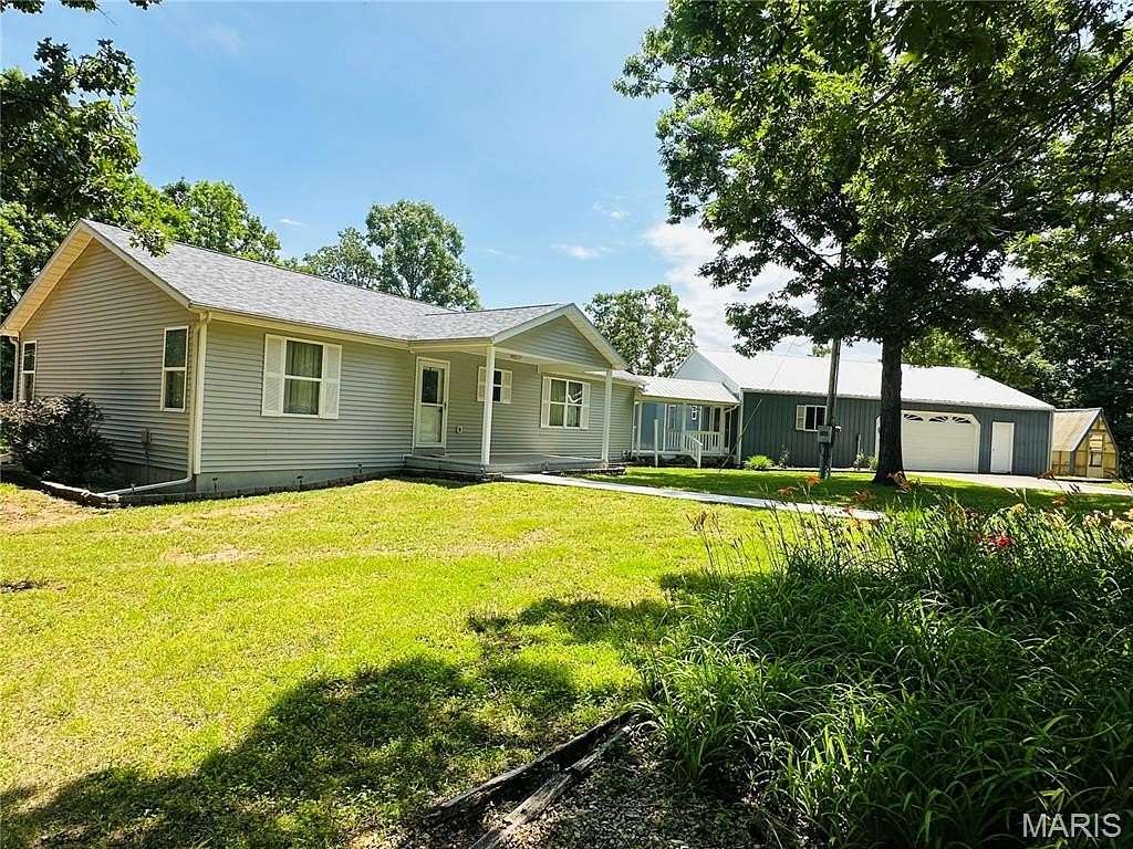 27.6 Acres of Agricultural Land with Home for Sale in Salem, Missouri