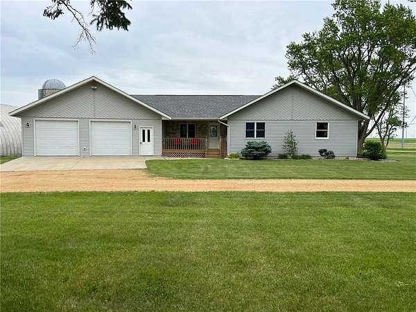 10 Acres of Land with Home for Sale in Rock Township, Minnesota