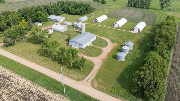 10 Acres of Land with Home for Sale in Rock Township, Minnesota