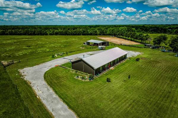 23.7 Acres of Land with Home for Sale in Mexia, Texas