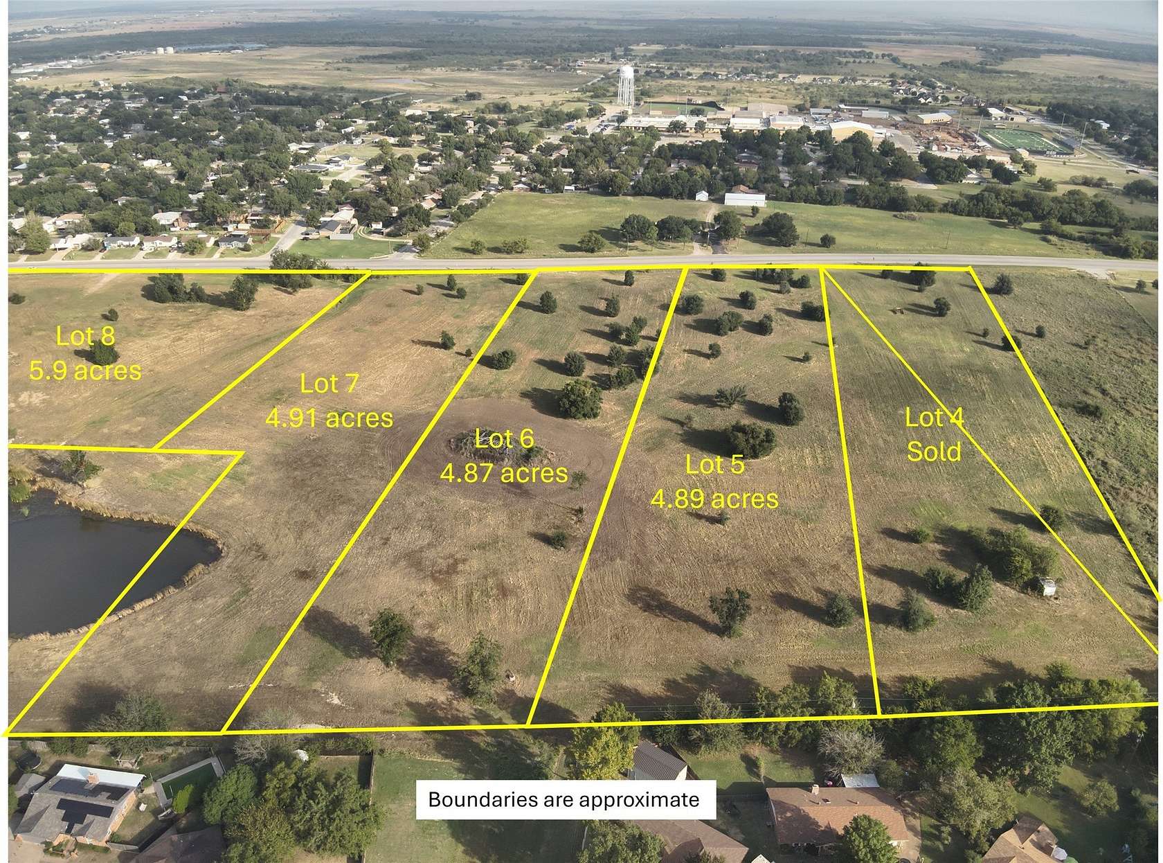 4.87 Acres of Residential Land for Sale in Henrietta, Texas