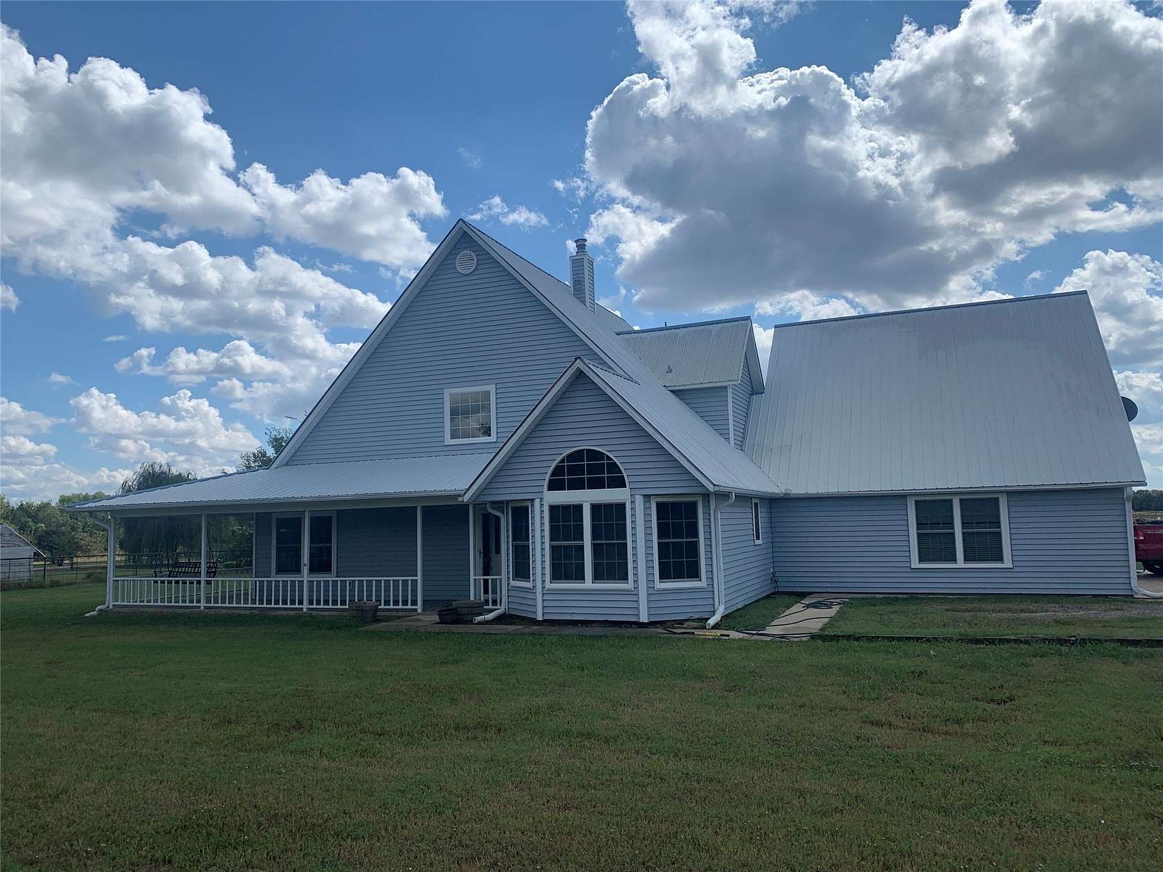 22.2 Acres of Agricultural Land with Home for Lease in Bonham, Texas