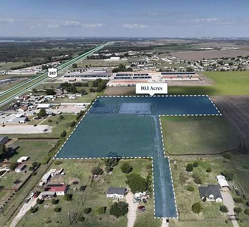 10.1 Acres of Agricultural Land for Sale in Waxahachie, Texas