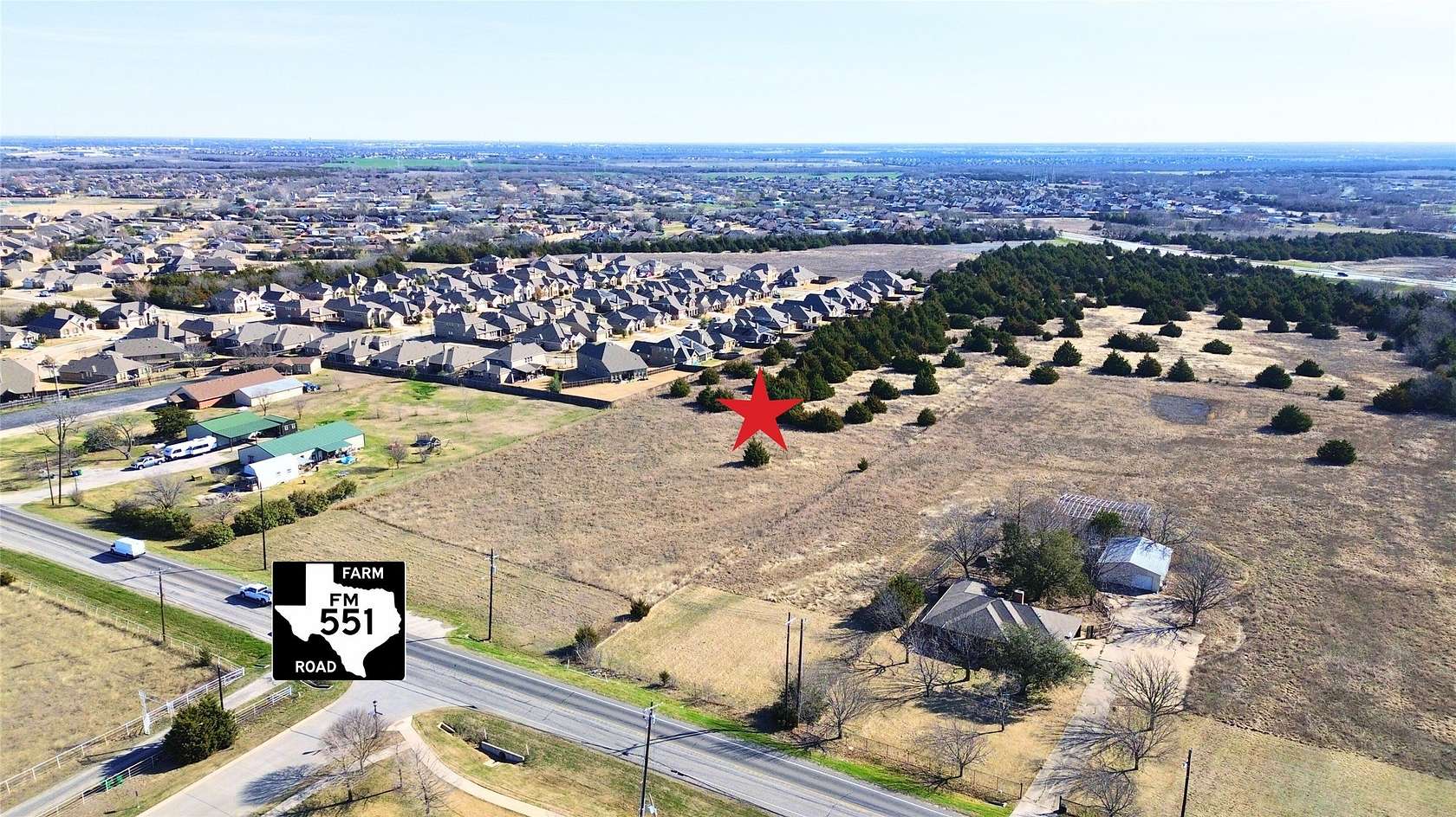 7 Acres of Mixed-Use Land for Sale in Fate, Texas