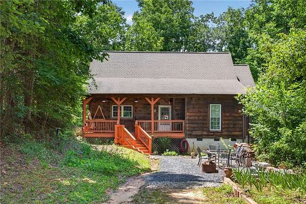 3.34 Acres of Land with Home for Sale in Fair Play, South Carolina