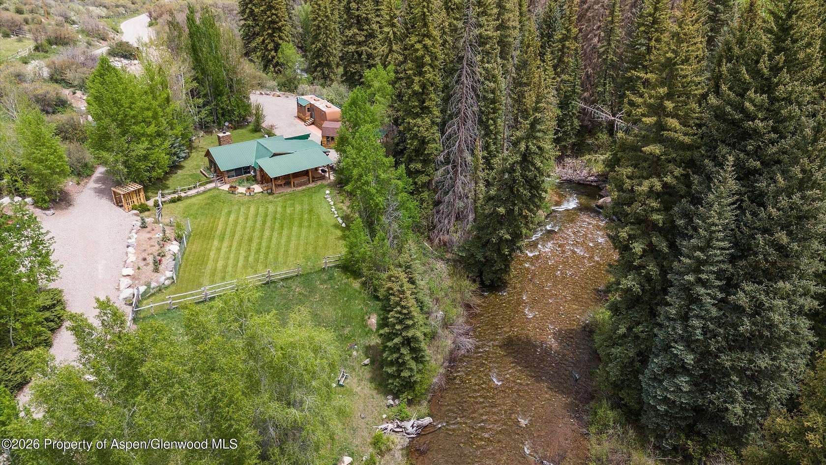 9.55 Acres of Land with Home for Sale in Snowmass, Colorado