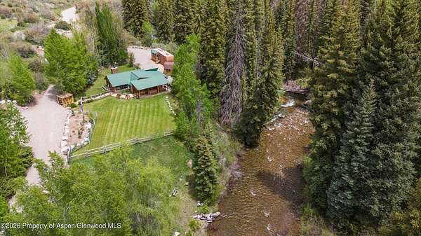 9.55 Acres of Land with Home for Sale in Snowmass, Colorado