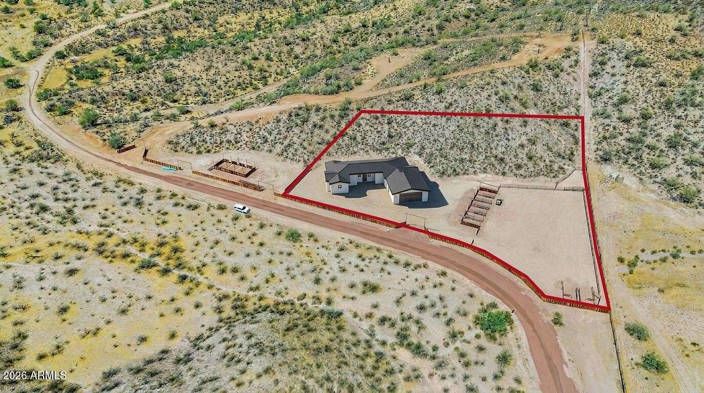 2 Acres of Land with Home for Sale in Wickenburg, Arizona