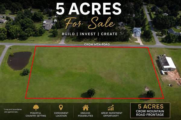 5 Acres of Residential Land for Sale in Russellville, Arkansas