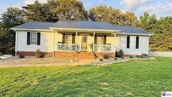 16.8 Acres of Land with Home for Sale in Greensburg, Kentucky