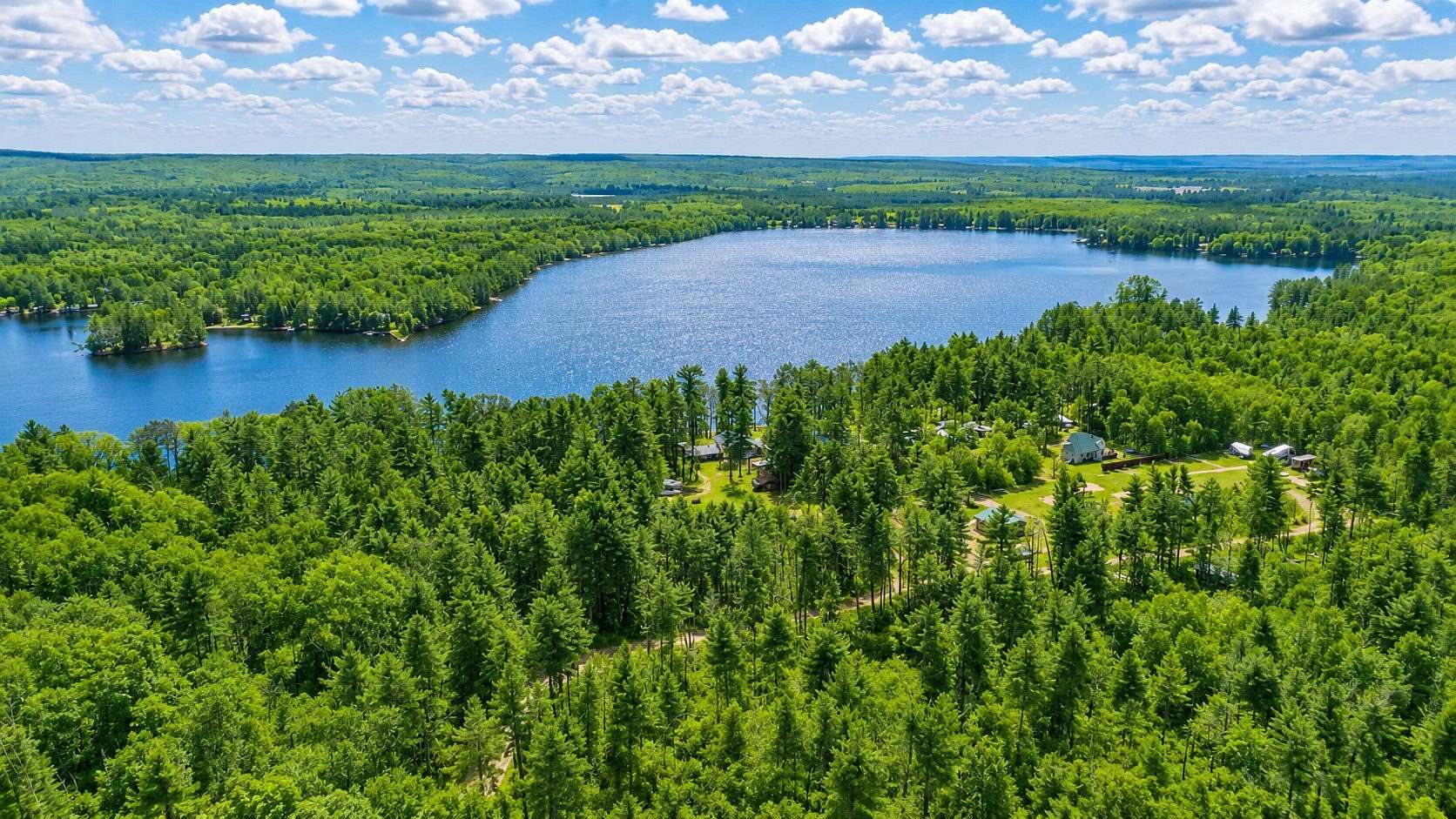 3.3 Acres of Land with Home for Sale in Couderay, Wisconsin