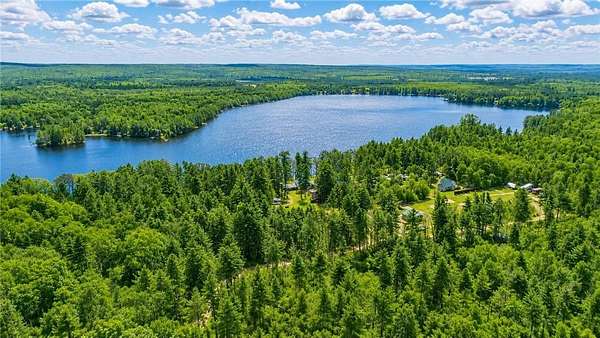 3.3 Acres of Land with Home for Sale in Couderay, Wisconsin