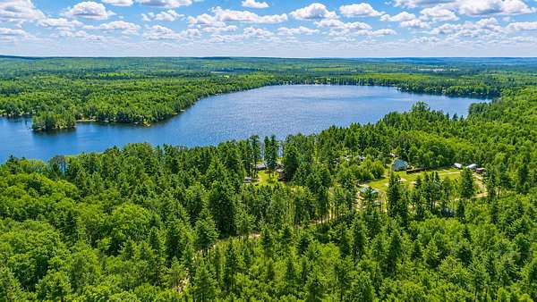 3.3 Acres of Land with Home for Sale in Couderay, Wisconsin