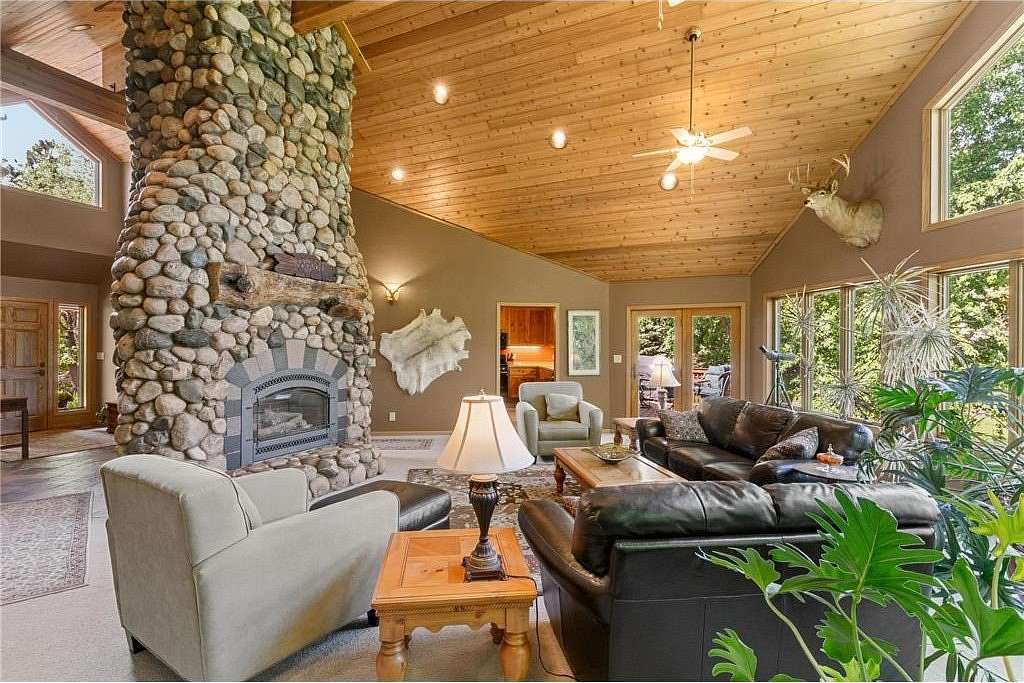 7.6 Acres of Land with Home for Sale in Columbus, Minnesota