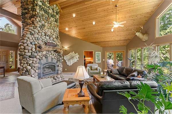 7.6 Acres of Land with Home for Sale in Columbus, Minnesota