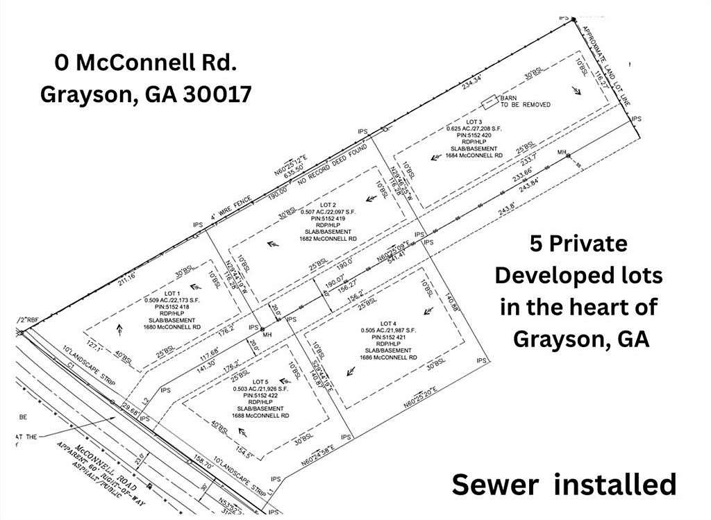 0.5 Acres of Residential Land for Sale in Grayson, Georgia