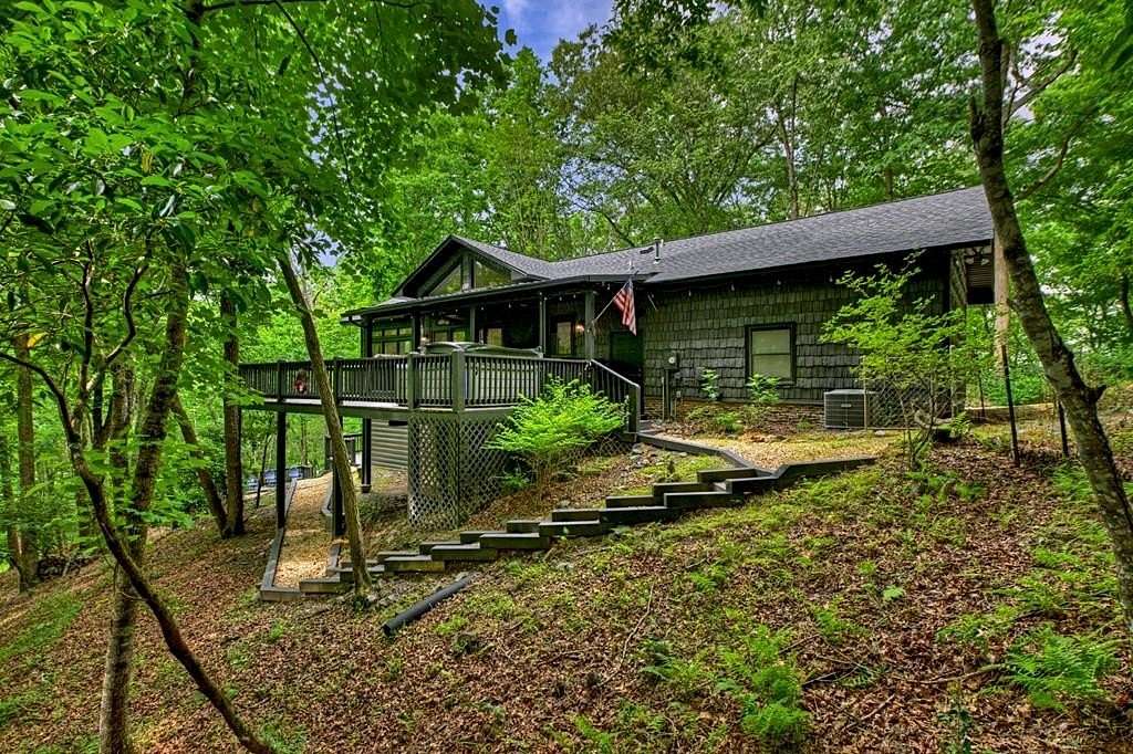 8 Acres of Land with Home for Sale in Mineral Bluff, Georgia