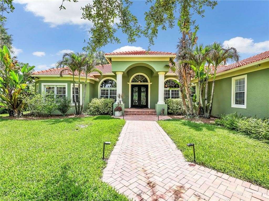 2.5 Acres of Land with Home for Sale in Naples, Florida
