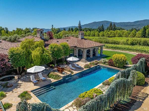5.33 Acres of Land with Home for Sale in St. Helena, California