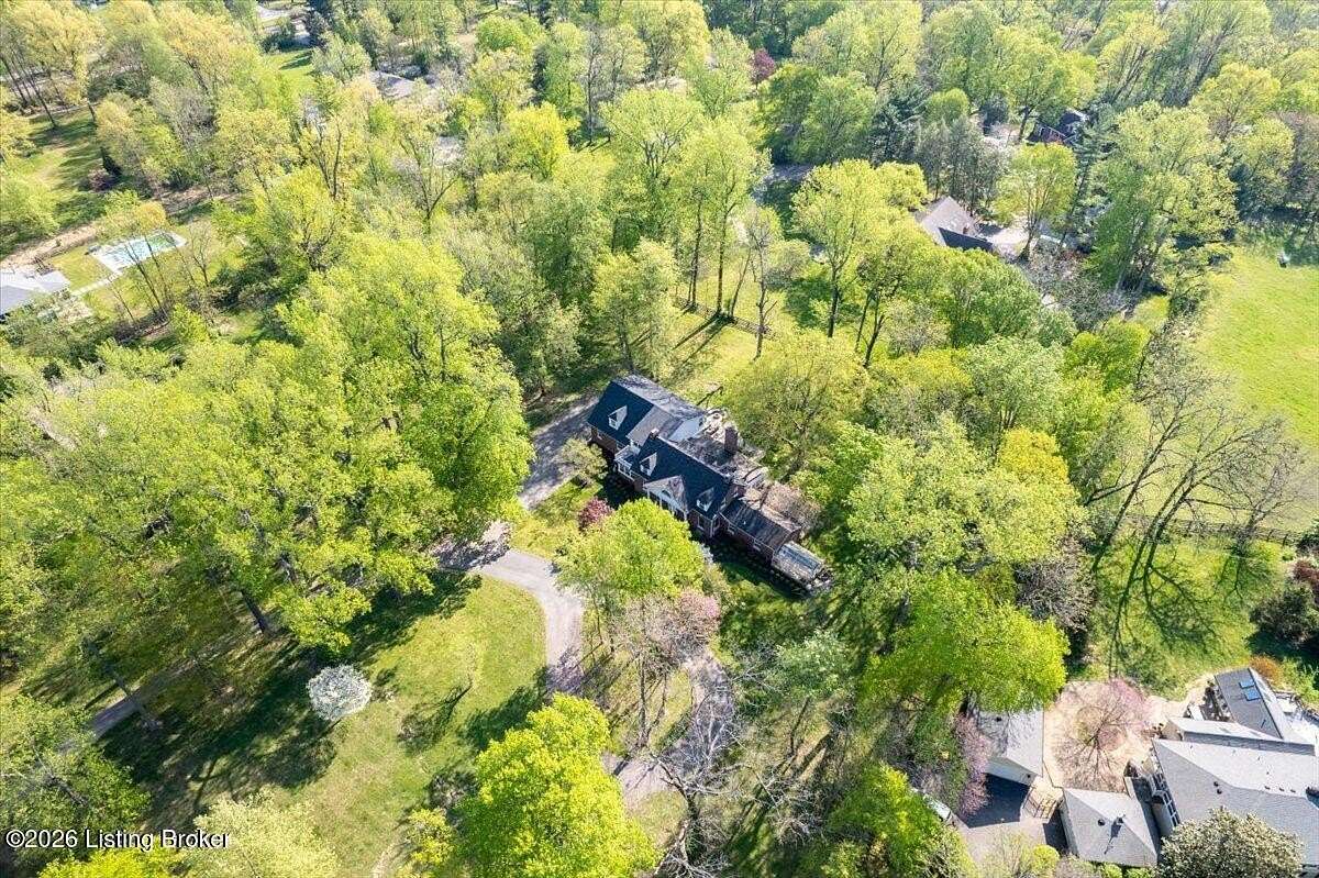 3.66 Acres of Land with Home for Sale in Anchorage, Kentucky