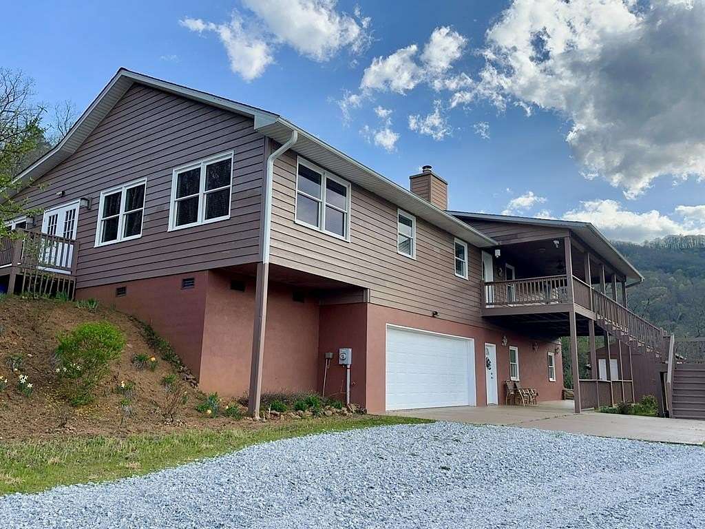 6.86 Acres of Land with Home for Sale in Franklin, North Carolina
