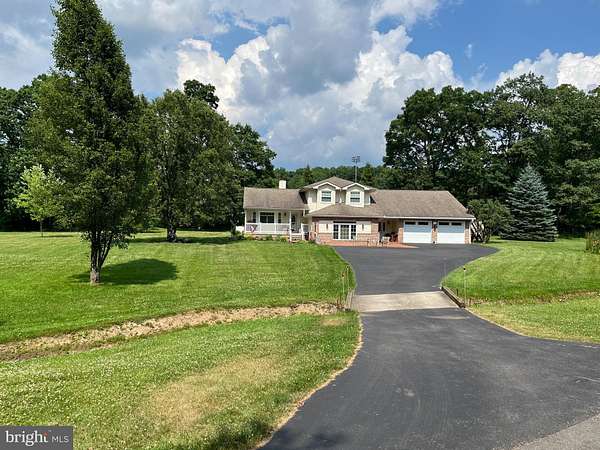 8.74 Acres of Land with Home for Sale in Frostburg, Maryland