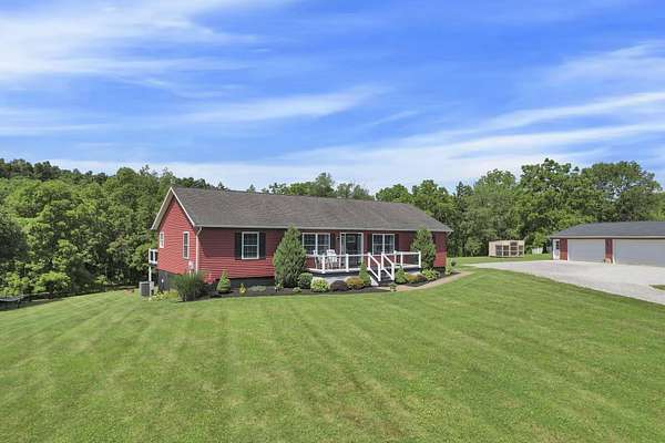 11 Acres of Land with Home for Sale in New Concord, Ohio