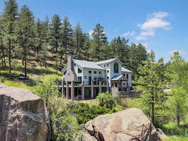 8.46 Acres of Land with Home for Sale in Lyons, Colorado