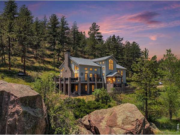 8.46 Acres of Land with Home for Sale in Lyons, Colorado
