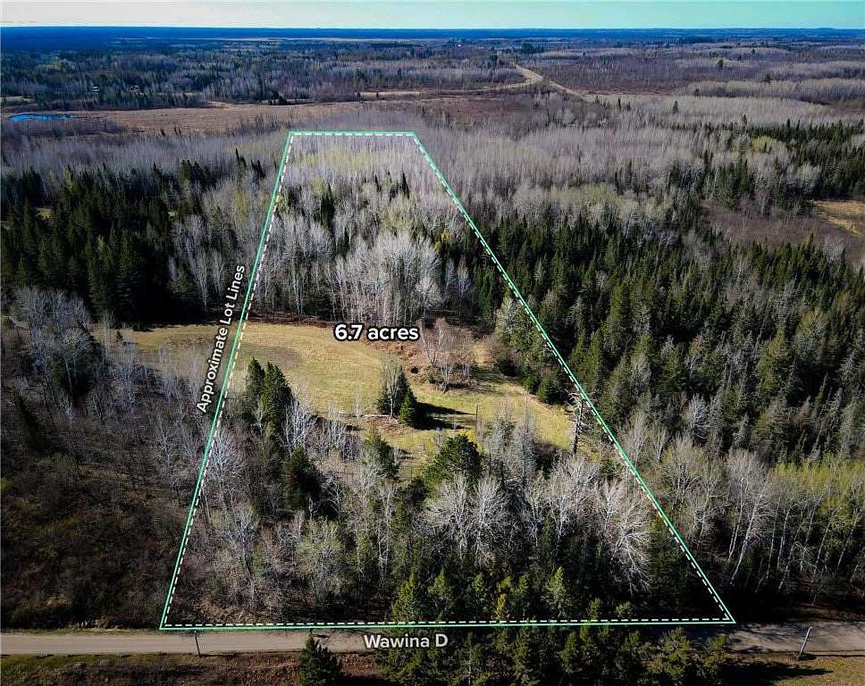 6.7 Acres of Residential Land for Sale in Wawina Township, Minnesota