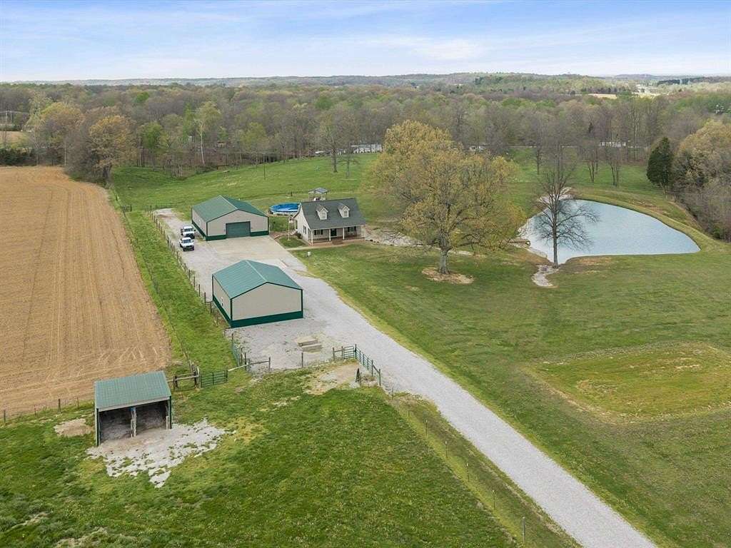 18.7 Acres of Land with Home for Sale in Beaver Dam, Kentucky