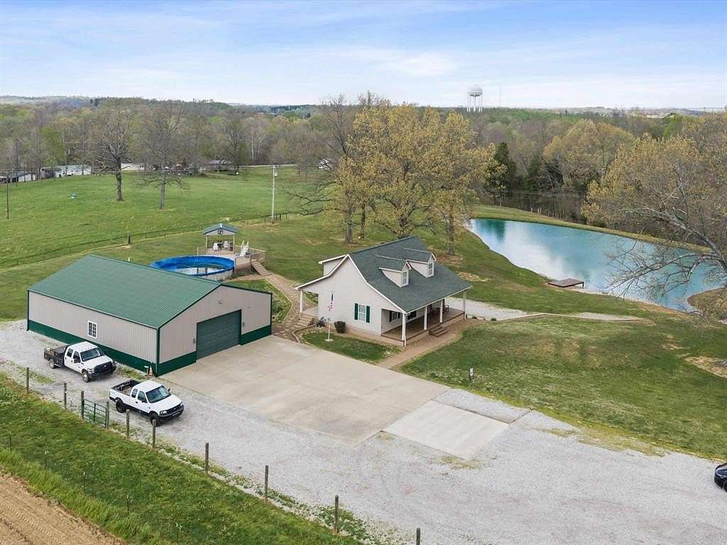 18.7 Acres of Land with Home for Sale in Beaver Dam, Kentucky
