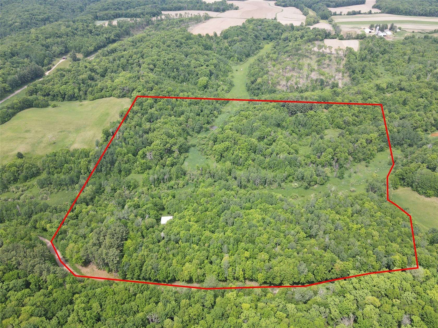 36 Acres of Recreational Land for Sale in Wheeler, Wisconsin
